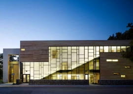 zrównoważone budownictwo, architektura sakralna, kościół, ekologia, drewno, zielona architektura, usa, budynek