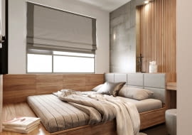 Łóżko przy oknie - pomysły na aranżację