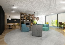 Projekt wnętrz hotelu Ibis Styles Tomaszów Lubelski