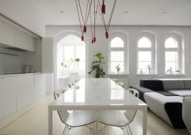 Odnowione mieszkanie w Nikiszowcu