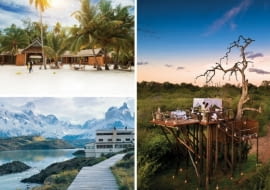 Odosobnione hotele w różnych zakątkach ziemi