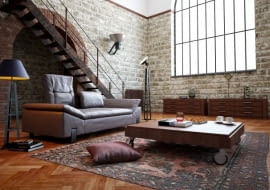 Mieszkanie w stylu loftowym