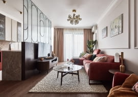 Aranżacja dwupoziomowego apartamentu na warszawskim Żoliborzu