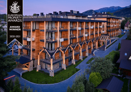 Bachleda Resort Zakopane - apartholetel projektu Karpiel Steindel Architektura