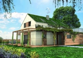 dom energooszczędny, dom autonomiczny, projekty domów