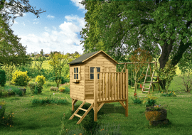 Plac zabaw w ogrodzie