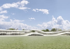 sanaa, rolex leraning centre, szwajcaria, uniwersytet