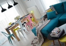 Pastelowe mieszkanie w Szczecinie