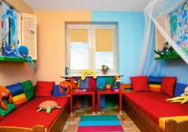 pokój dziecięcy, malowanie ,kolory