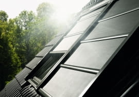 Termoizolacyjna lekka roleta zewnętrzna