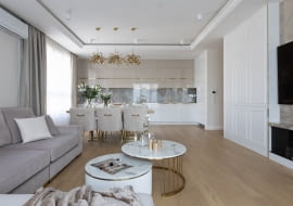 Apartament na warszawskiej Ochocie w interpretacji modern classic