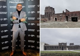 Oscar Konserwatorski Republiki Czeskiej dlaGalerii PLATO w Ostrawie.