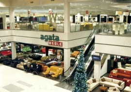 19.01.2010 SZCZECIN , SKLEP MEBLOWY AGATA MEBLE W SZCZECINIE PRZY UL. WIOSENNEJ 30 .