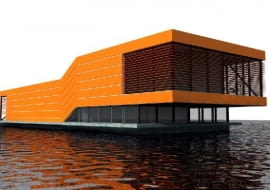 wrocław, dom na wodzie, kamil zaremba