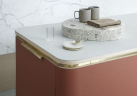 Furniture Linoleum 4008 brick detail