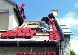 Wymiana pokrycia w starym domu