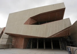 21.09.2015 Torun . Budowa sali koncertowej na Jordankach . Fot. Mikolaj Kuras / Agencja Gazeta DLOTO strony lokalne GW - Toruń ZDJĘCIE DO WKŁADKI: DLOTO strony lokalne GW - Toruń