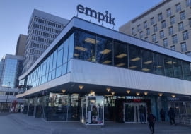 Empik w pawilonie Cepelii