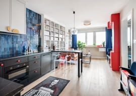 Aranżacja mieszkania inspirowana filmem - projekt Pracowni O Z KRESKĄ