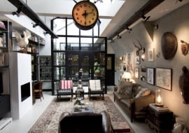 mieszkanie, loft, mieszkanie w industrailnym stylu