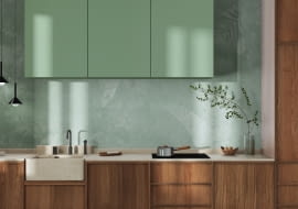 Kolorowa zabudowa meblowa