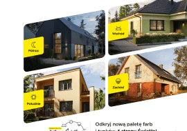 „4 strony Światła” – nowa paleta tynków i farb elewacyjnych Weber