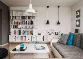 stylowe wnętrza, mieszkanie w stylu skandynawskim