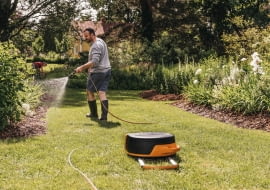 Automatyczny bęben z wężem XL z kółkami