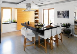 wyspa kuchenna, meble kuchenne, kuchnia