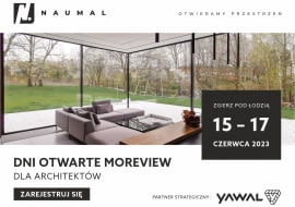„Dni otwarte Moreview” dla architektów: 15-17.06., Zgierz pod Łodzią