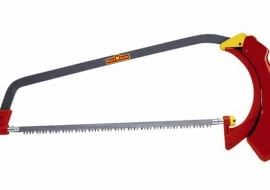 Piła kabłąkowa Vario RE-VM multi-star z możliwością mocowania na trzonku. Kąt nachylenia ostrza regulowany od 0 do 360 st. Wolf Garten, 115 zł