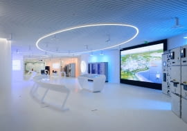 Futurystyczna przestrzeń w Bielsku-Białej