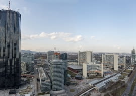 DC Tower, najwyższy wieżowiec w Austrii, proj. Dominique Perrault