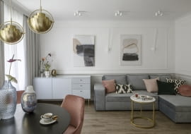 54-metrowe mieszkanie w sercu Krakowa