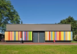przedszkole, Słowenia, Lublana, Arhitektura Jure Kotnik