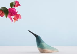 Drewniane figurki z kolekcji Immersed birds