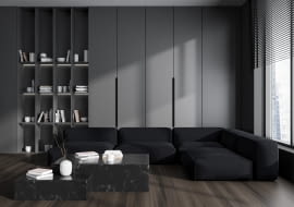 Klasyka stylu - czarne akcesoria meblowe