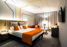Wnętrza hotelu ibis Styles Warszawa City