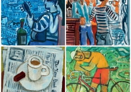 obrazy, krzysztof kokoryn