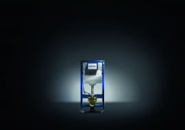 Lżejszy, bardziej elastyczny, bardziej praktyczny – i wciąż absolutnie niezawodny: nowy stelaż Geberit Duofix.