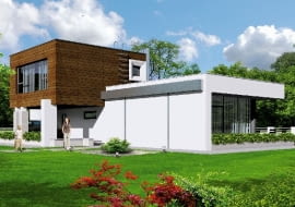 Widok elewacji frontowej