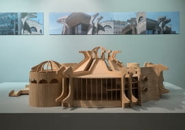 Wystawa 'Skopje. Miasto, architektura, sztuka i solidarność' w Międzynarodowym Centrum Kultury.