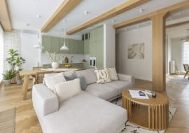 Mieszkanie z akcentami boho na warszawskiej Pradze