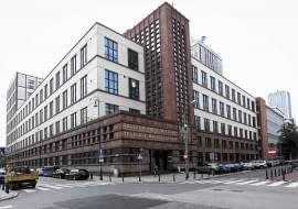 07.10.2016 Warszawa .' Telefon Miedzymiastowy ' ' Telegraf - radiotelegraf ' dawna ' siedziba telefonow ' - budynek przy ulicy Nowogrodzkiej 45 . Fot. Adam Stepien / Agencja Gazeta SLOWA KLUCZOWE: nowogrodzka 45 budynek centrum /FR/ ZDJĘCIE DO WKŁADKI: DLOWA Strony Lokalne Warszawa