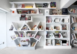 księgarnia w Tokio, projekt: Hiroshu Nakamura i NAP