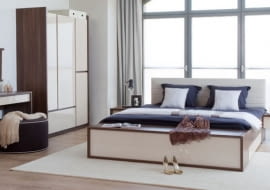 Łóżko z kolekcji Inbox, Meble VOX