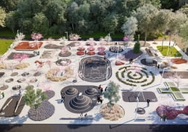 Projekt nowego placu w Chorzowie