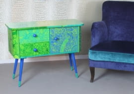 Polski projekt: ręcznie malowane meble od Art PoPo