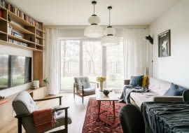 Połączenie nowoczesności ze stylem vintage - mieszkanie dla pary