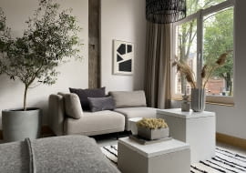 Aranżacja w stylu urban boho w sercu Amsterdamu